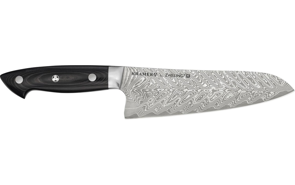 Zwilling Couteau santoku Kramer Euro Stainless 18 cm Noir