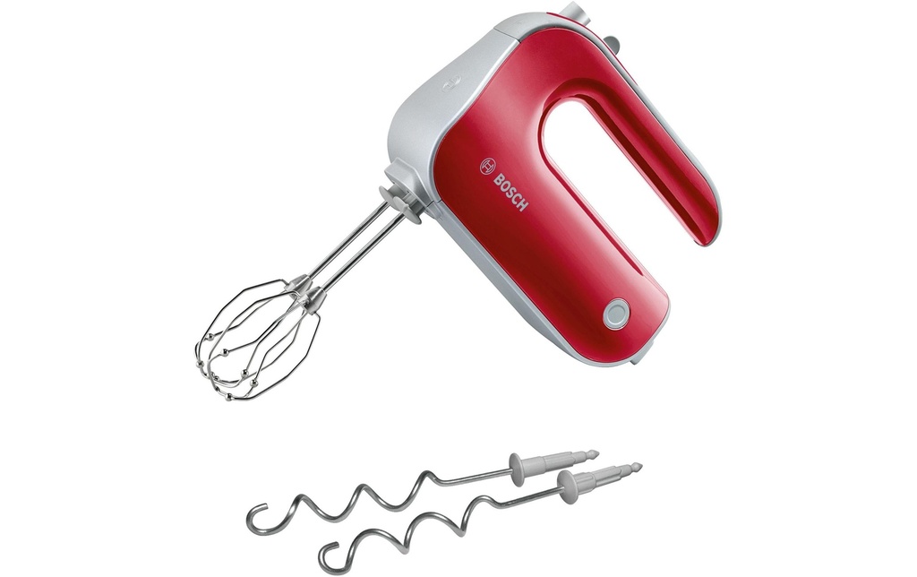 Bosch Batteur MFQ40303 Rouge/Argenté
