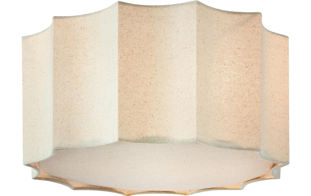 Markslöjd Plafonnier Olea à 2 flammes 35 cm Beige
