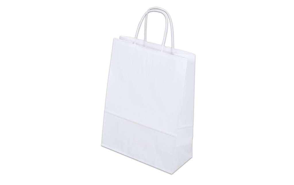 ELCO Sac papier 22x29x10cm blanc (50 pces)