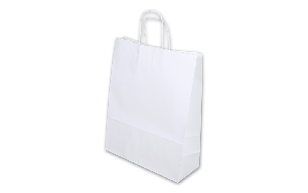 ELCO Sac papier 32x41x13xcm blanc (50 pces)