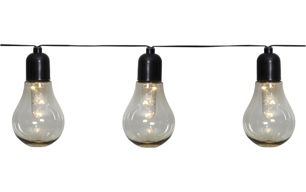Star Trading Guirlande lumineuse GLOW Noir