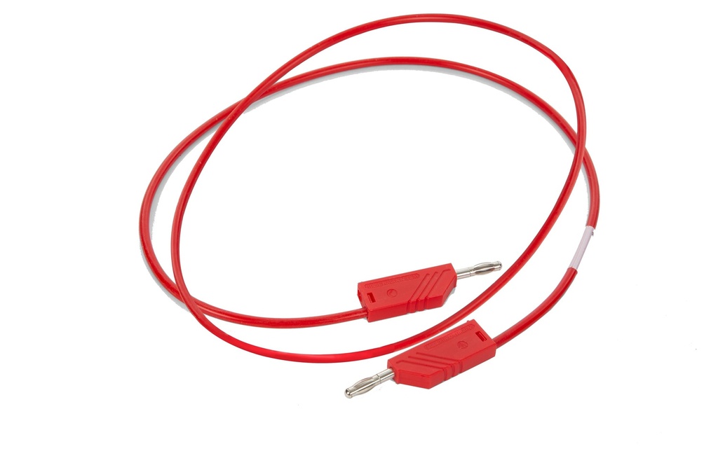 Velleman Conduite de mesure Ø 4 mm, 100 cm Rouge