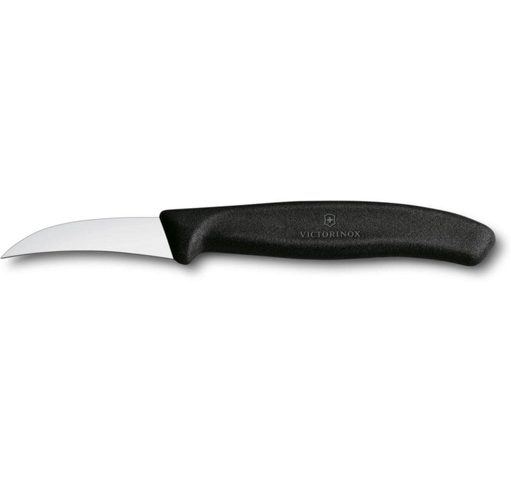 Victorinox Couteaux de tournoi Swiss Classic Noir, 6 cm