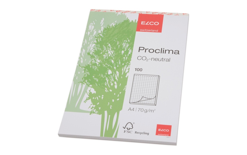 ELCO Bloc note Proclima A4 4mm (100 pces)