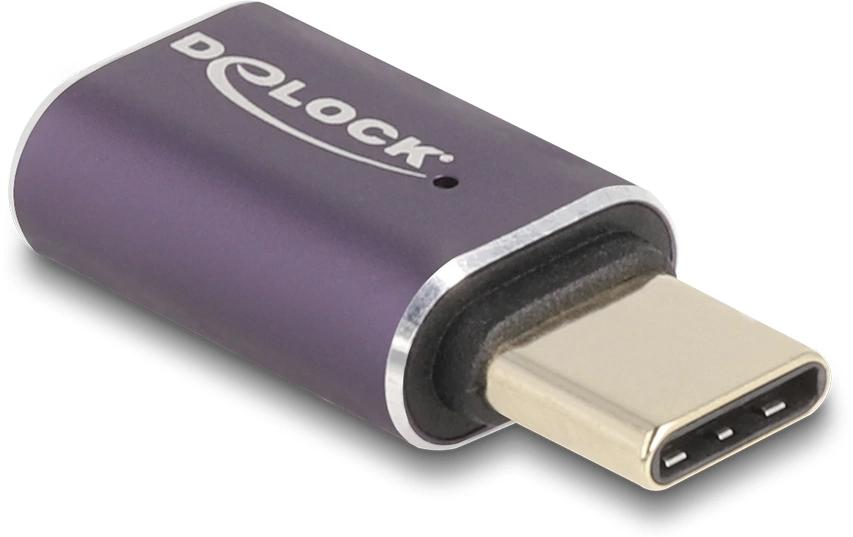 Delock Adaptateur USB 40 Gbps port économiseur Connecteur USB C - Prise USB C