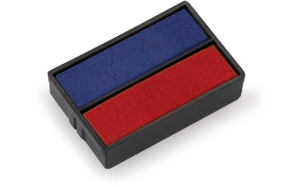 Trodat Tampon de rechange Printy 6/4850 Rouge/Bleu