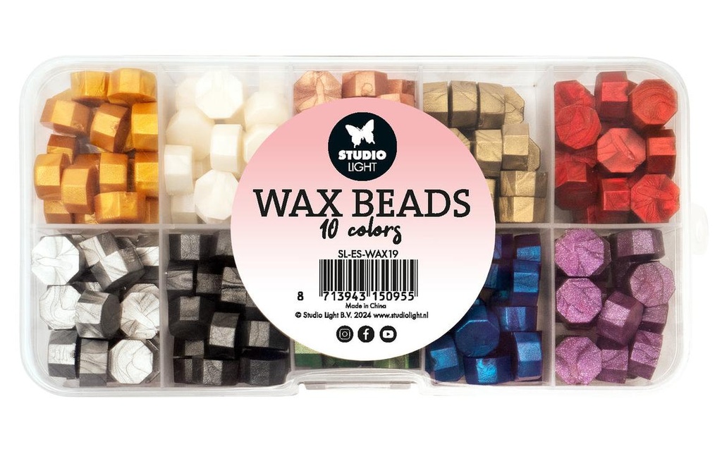 Studio Light Perles de cire Essentials Tools, 10 x 7 g