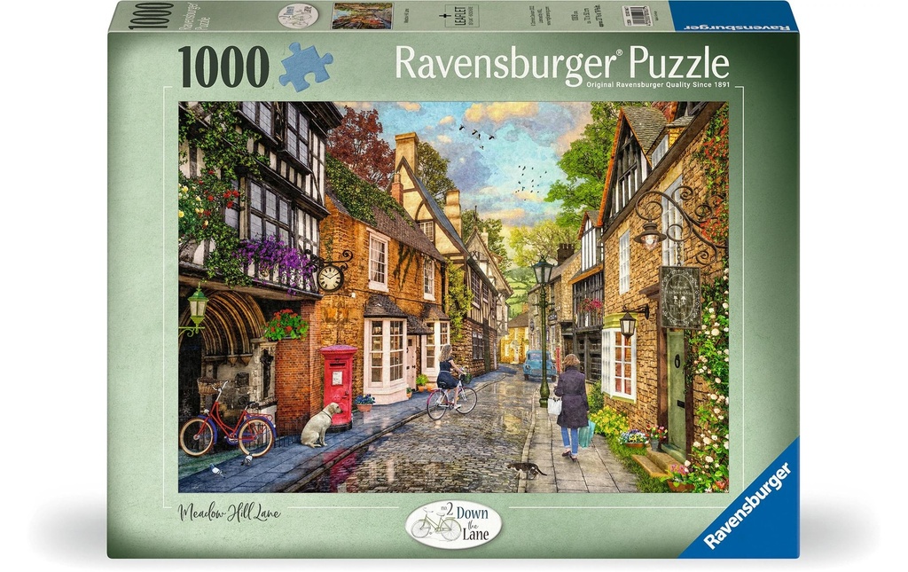 Ravensburger Puzzle Meadow Hill Lane 1000 pièces