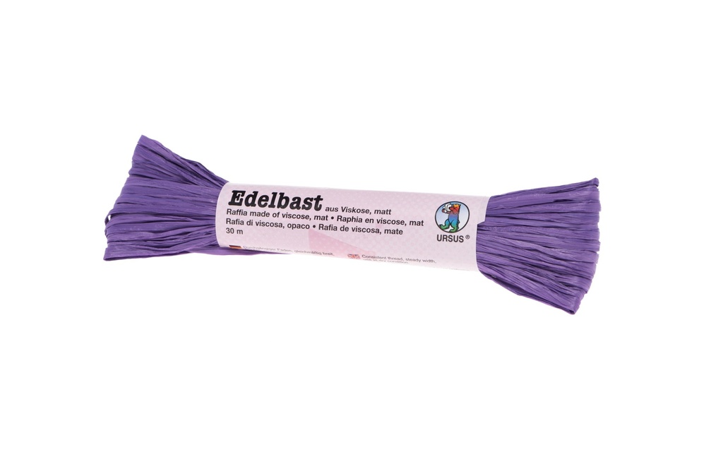 URSUS Raphia raffiné Matt Violet