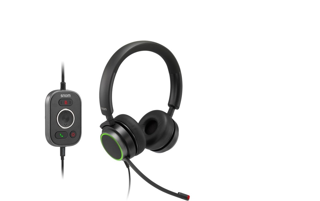 snom Casque avec micro A330D Duo