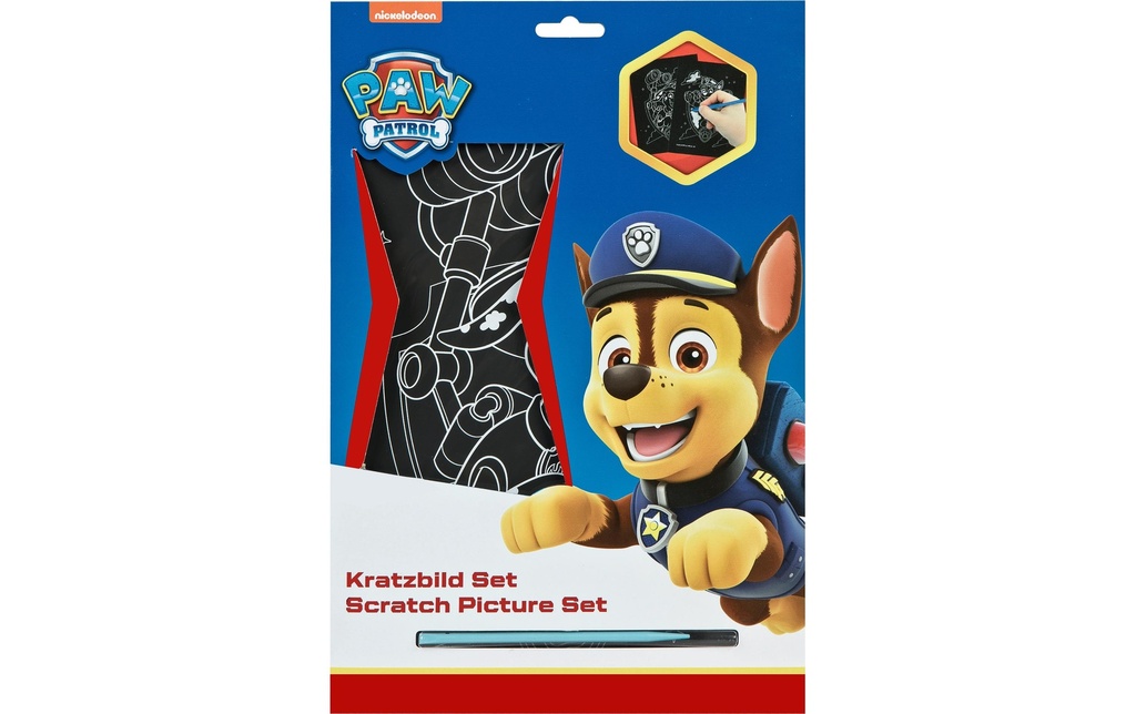 Undercover Set d'images à gratter Paw Patrol