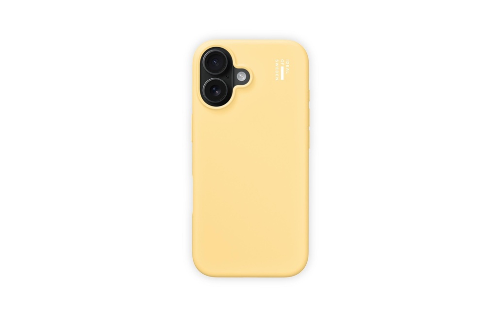 Ideal of Sweden Silicone Case MagSafe iPhone 17 Soft Lemon