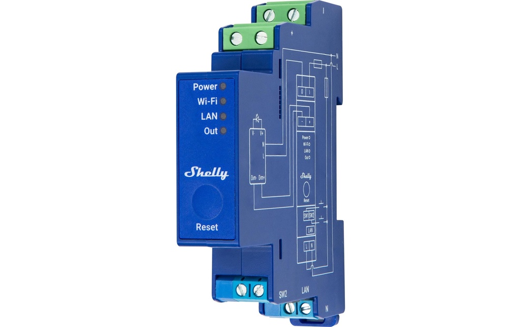 Shelly Pro variateur 0 1-10 V PM