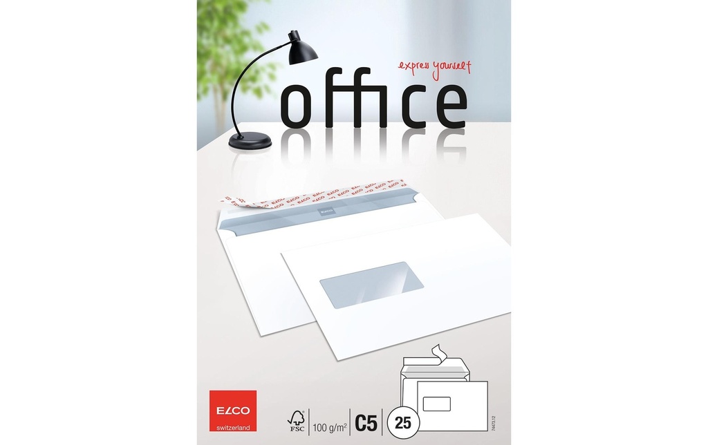 ELCO Enveloppes Office C5 f.g. (25 pces)