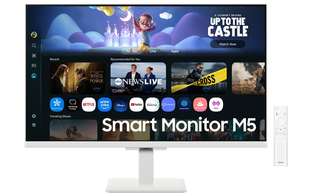 Samsung Moniteur intelligent M5 LS27FM501EUXEN 27 , 1920 x 1080 (Full HD)