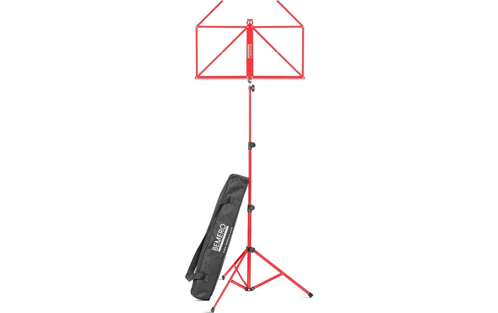 Bemero Pied à musique MSS-8090RD rouge