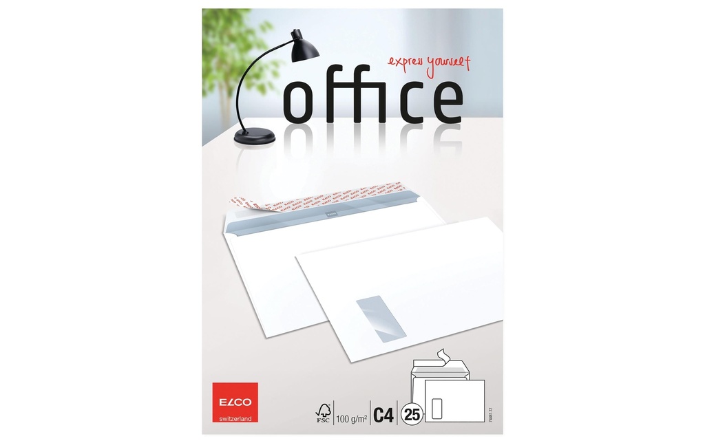 ELCO Enveloppes Office C4 f.g. (25 pces)