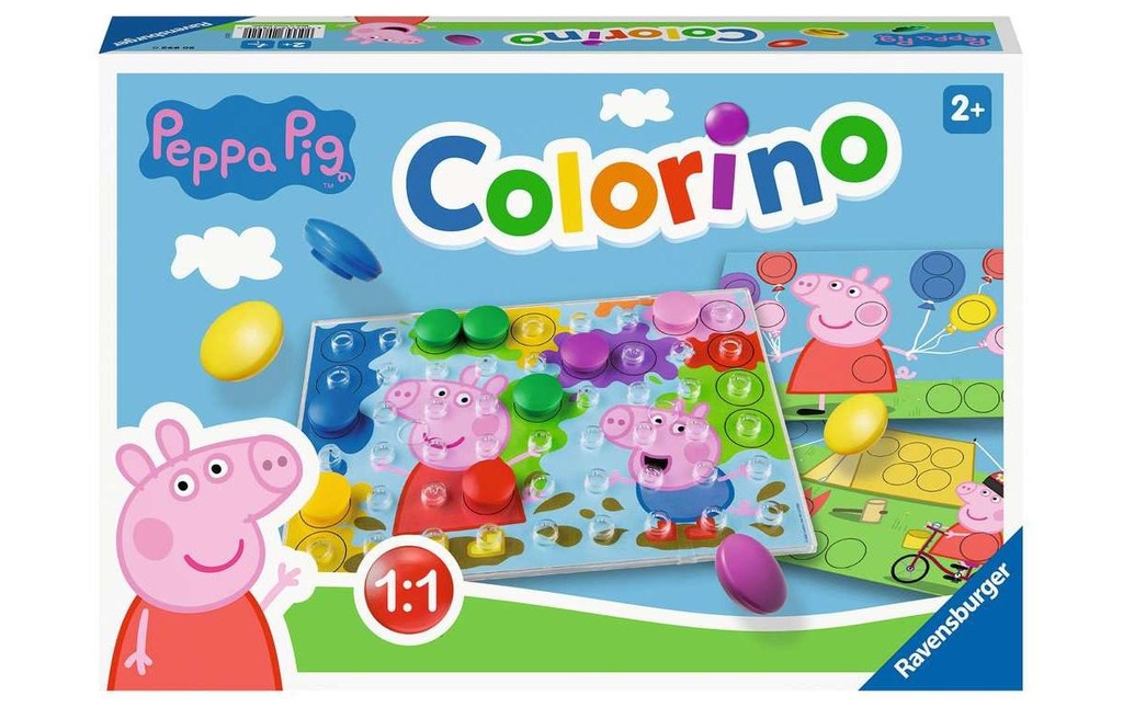 Ravensburger Jeux d’enfant Peppa Pig Colorino