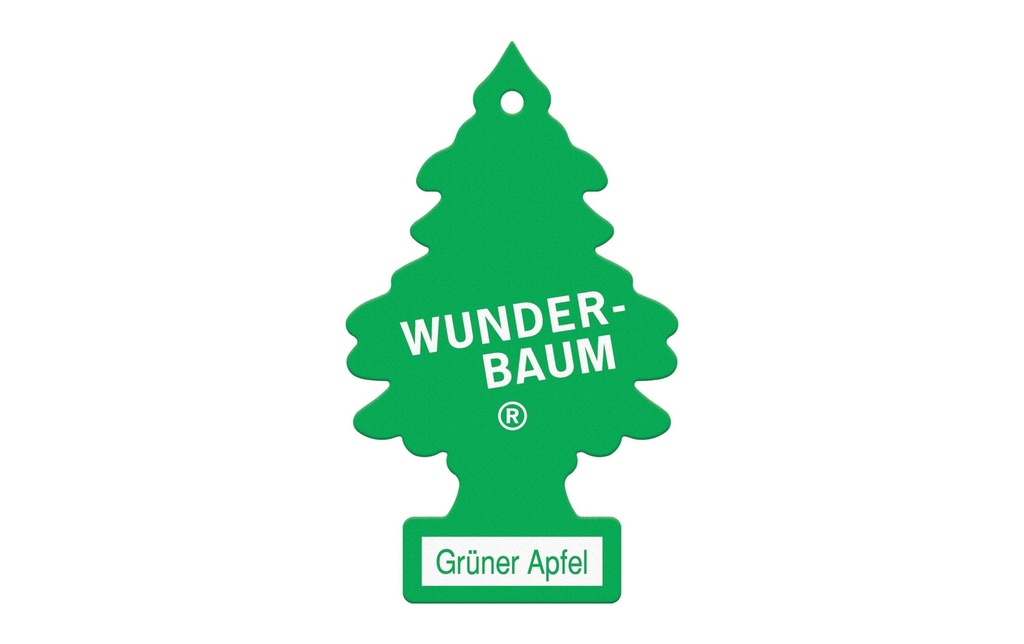 Wunderbaum Désodorisant pour voiture Pomme verte