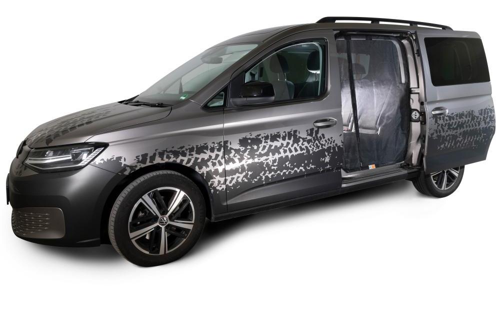 Van Quito Moustiquaire de porte coulissante Fermeture éclair magnétique VW