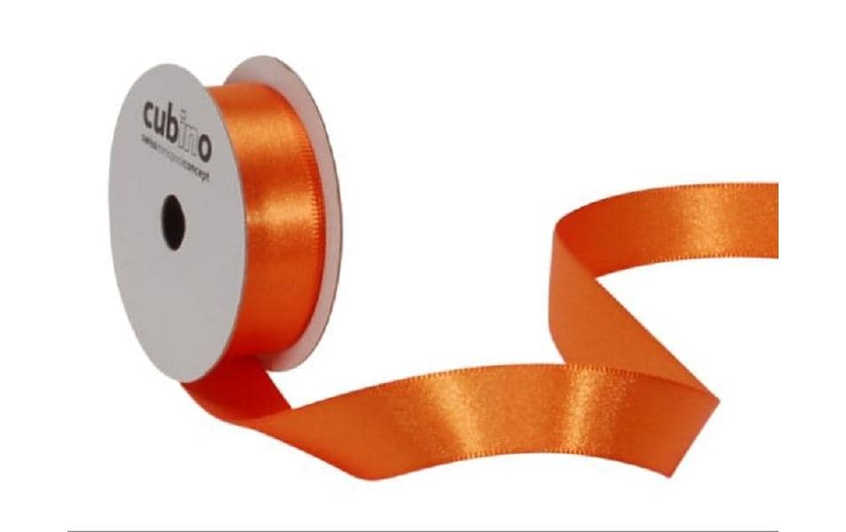 Spyk Ruban de satin 16 mm x 5 m, Orange