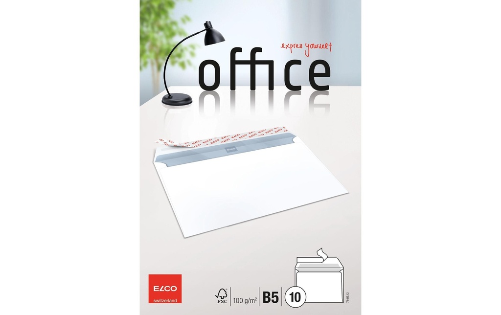 ELCO Enveloppes Office B5 (10 pces)