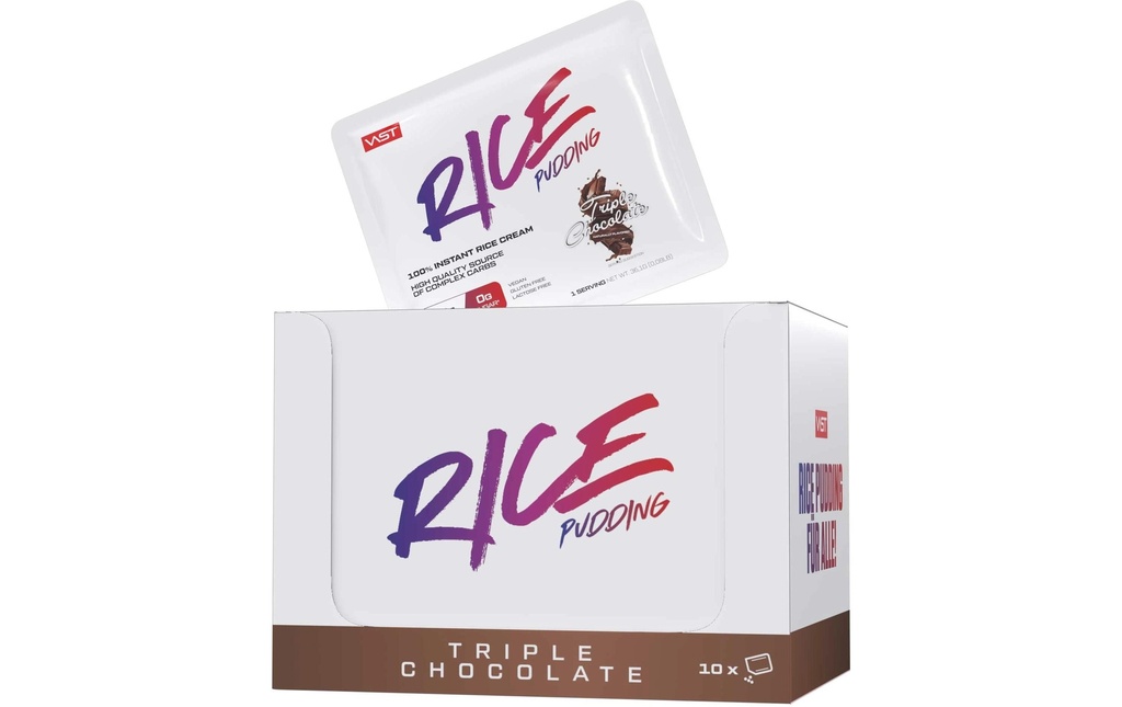VAST Boîte de pudding de riz instantané 10x 36.1g Triple Chocolat