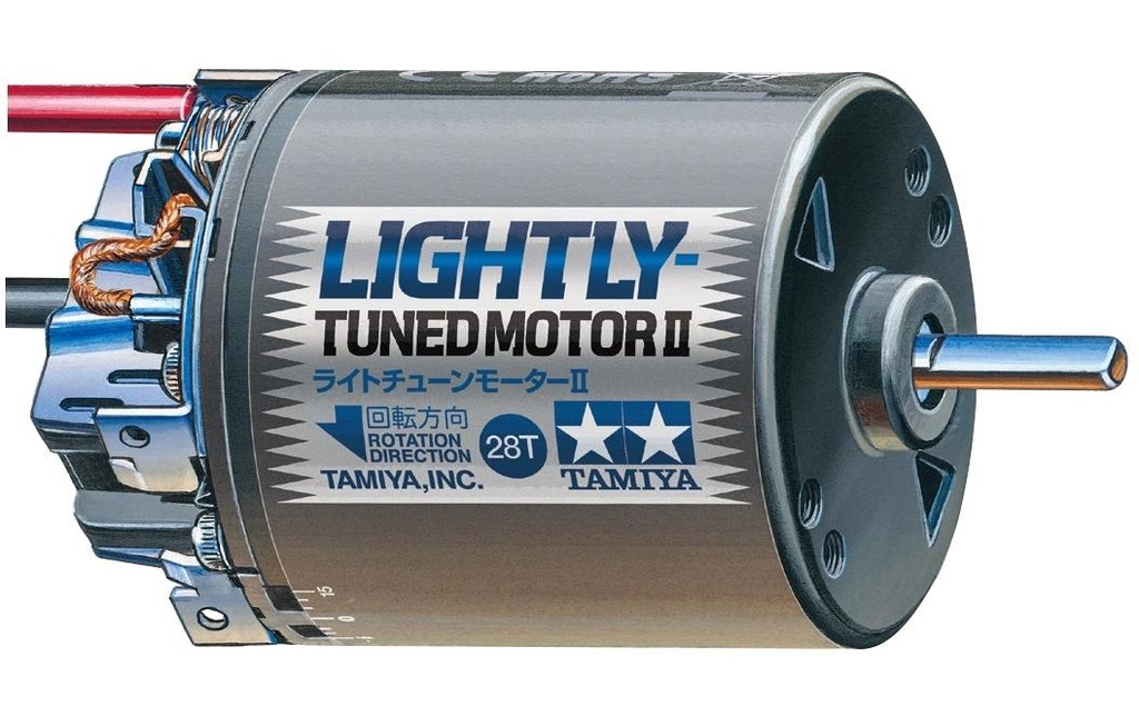 Tamiya Moteur à brosses Moteur Lightly Tuned II 28T