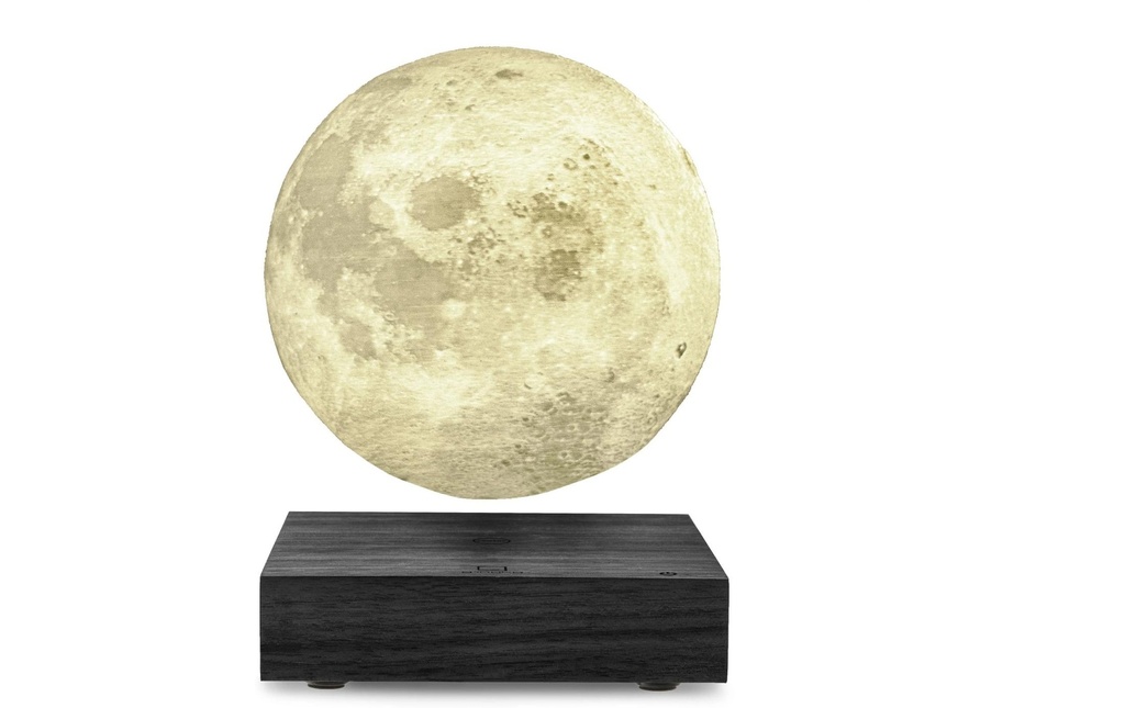 Gingko Lumière d’ambiance à LED Lune intelligente Noir