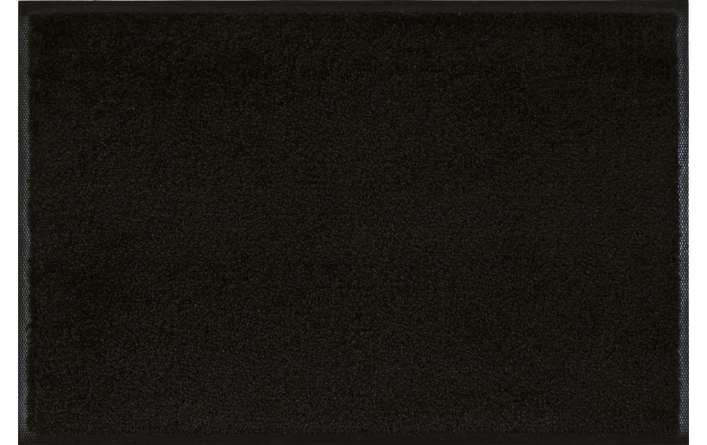 wash+dry Tapis de sol Noir, 50 cm x 75 cm