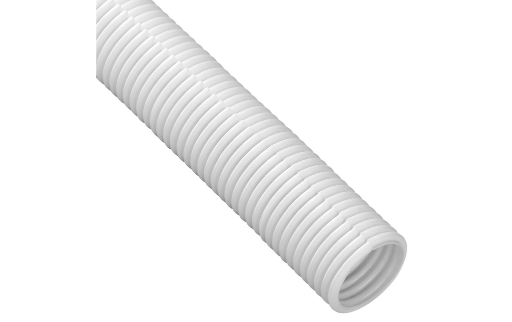 STEFFEN Gaine de câble D-Line Tidy 32 x 32 mm, 1.1 m, Blanc