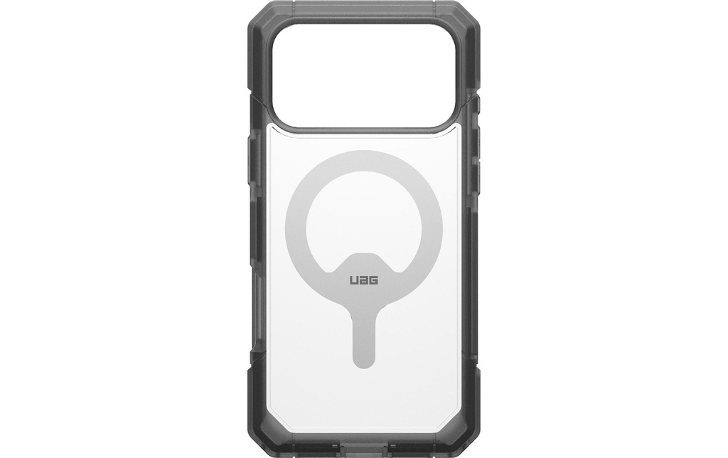 UAG Coque arrière Trooper MS iPhone 17 Pro Max Ash/Transparent