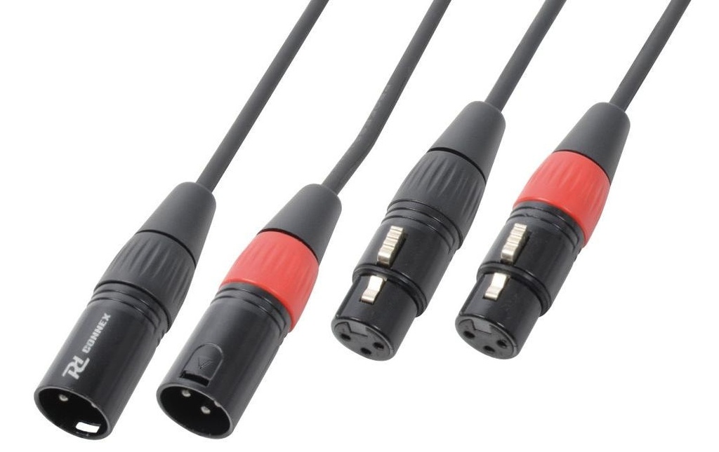 PD Connex CX60-05 XLR 3 pôles, mâle - XLR 3 pôles, femelle 0.5 m