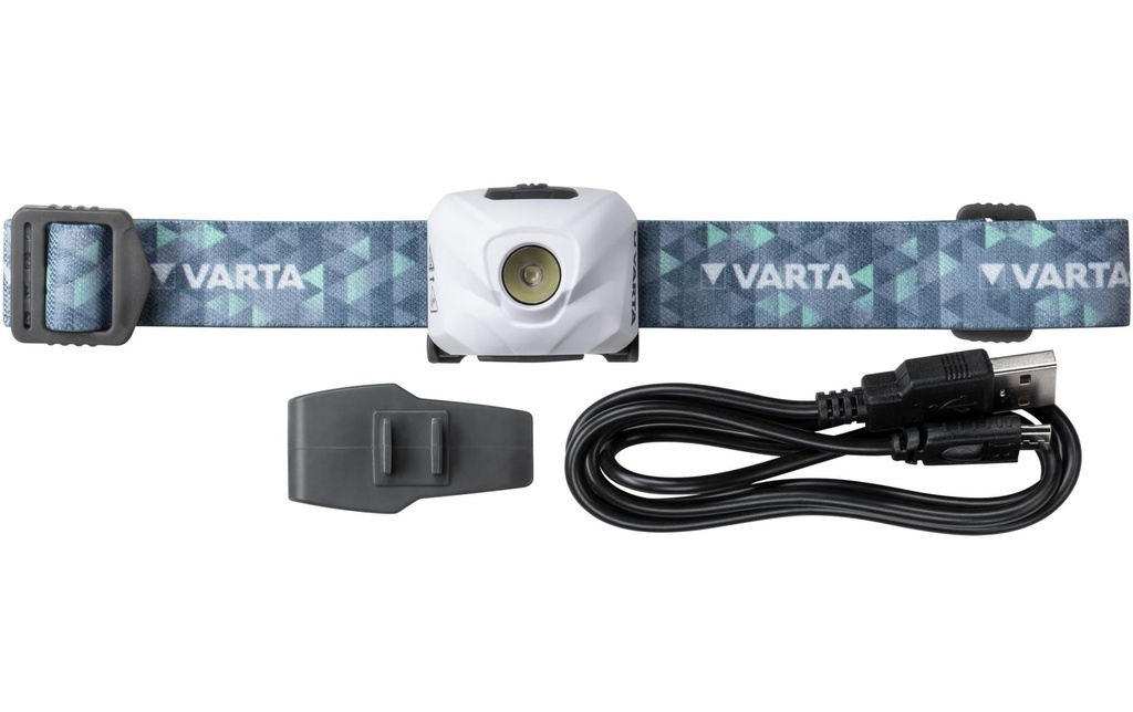 Varta Lampe frontale Outdoor Sports Ultralight H30R Blanc