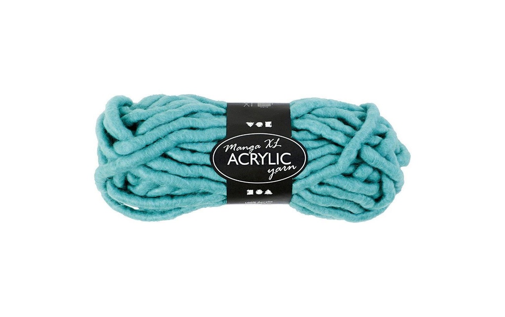 Creativ Company Laine Acrylique XL 17 m Turquoise