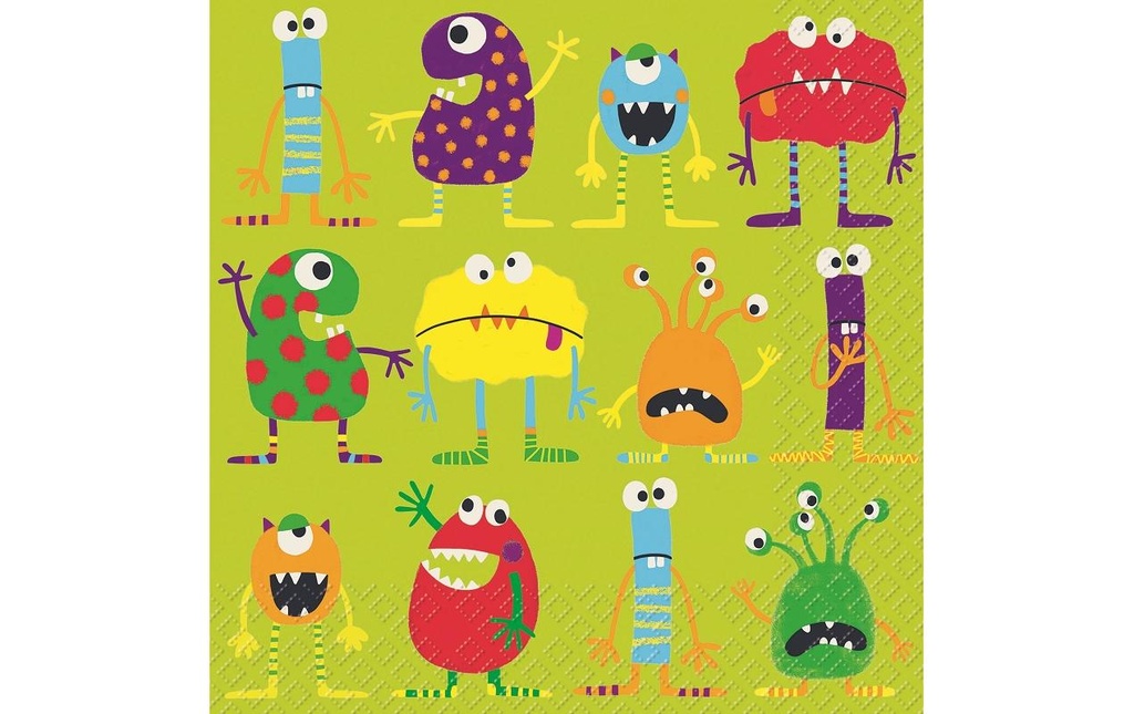 Stewo Serviettes en papier Nello 33 cm x 33 cm, 20 Pièce/s, Vert clair