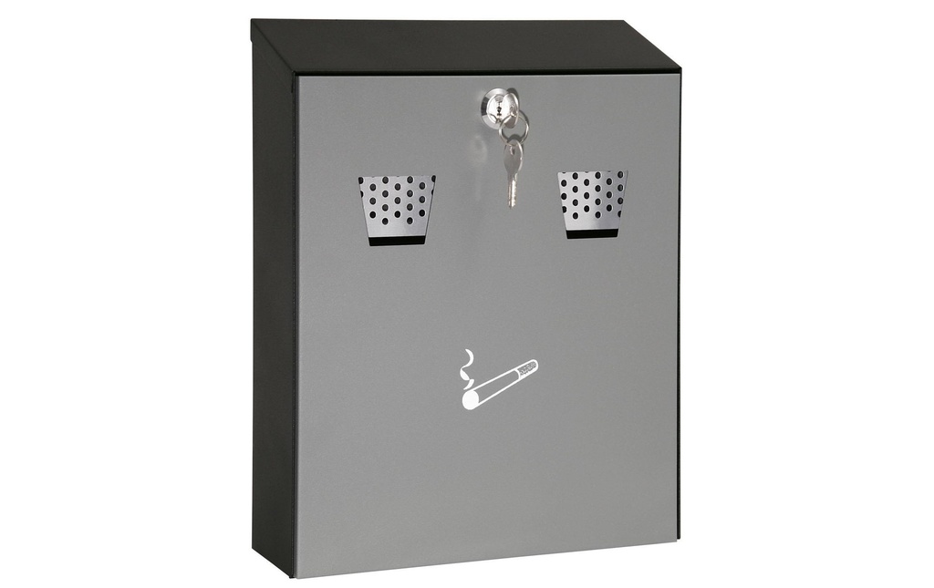 WEDO Cendrier mural Compact Noir