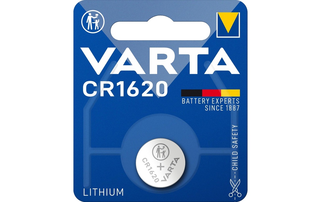 Varta Pile bouton CR1620 , 1 Pièce/s
