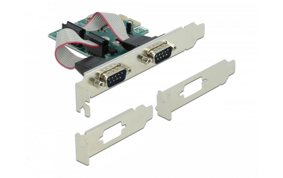 Delock Carte PCI Express 90007 2x Série / RS-232