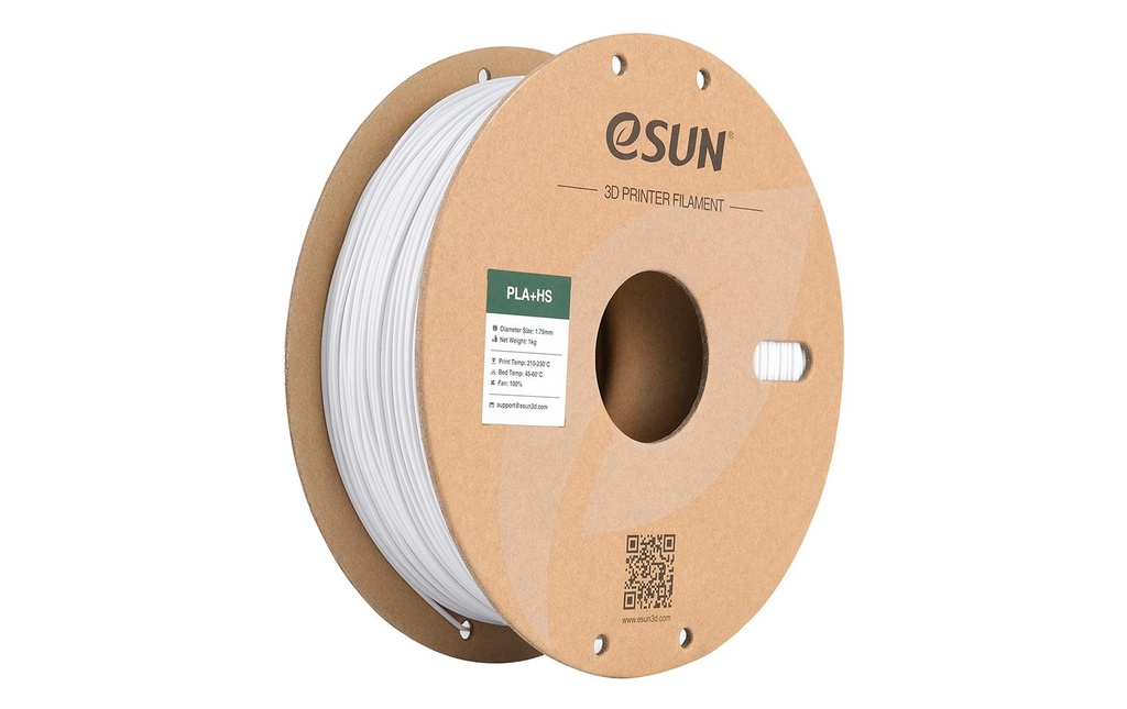 eSun Filament PLA+ HS Blanc froid 1.75 mm 1 kg