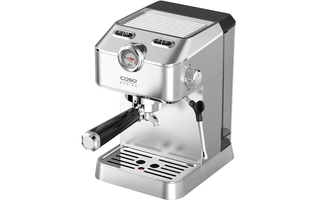 Caso Machine à expresso Espresso Gourmet Argenté