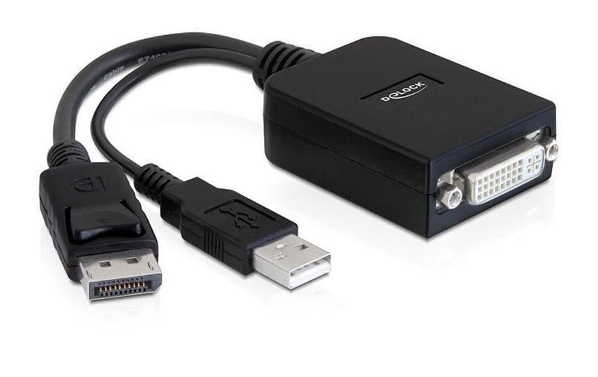 Delock Adaptateur DisplayPort - DVI-I