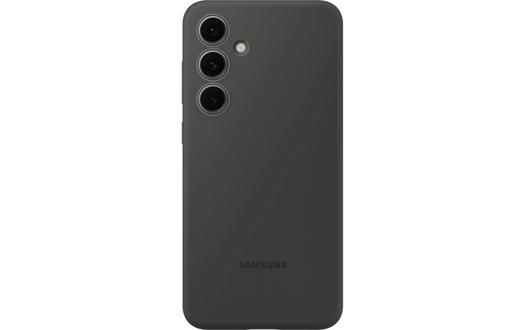 Samsung Coque arrière Silicone Case Galaxy S24 FE Noir