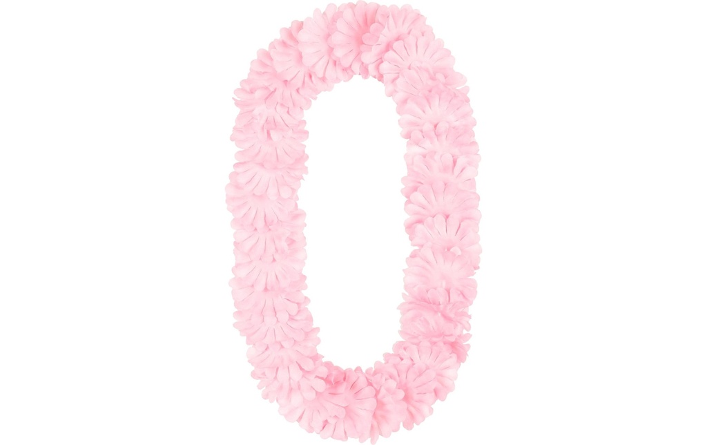 Partydeco Collier Hawaii 120 cm, rose clair