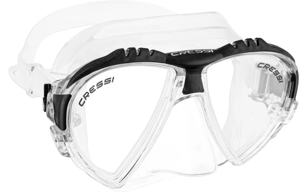 CRESSI Masque de plongée Matrix Transparent/noir