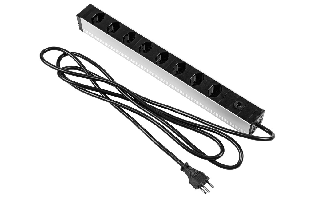 FURBER.power Multiprise 19 8x T13 Noir