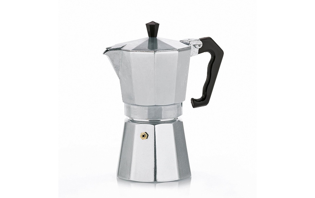 Kela Cafetière italienne Italia 9 tasses, argent