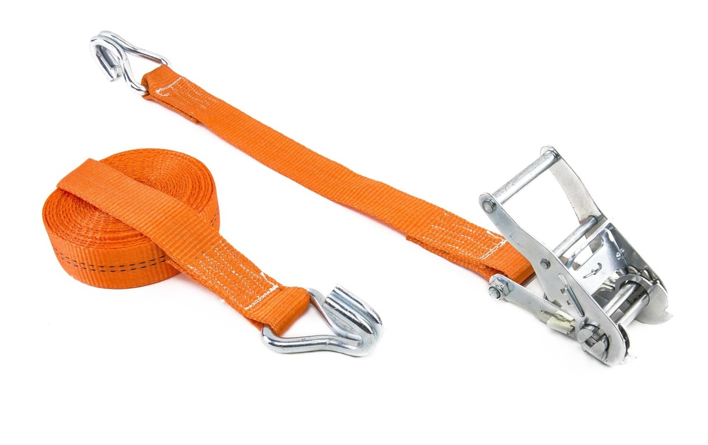 Zurrfix Sangle d'arrimage 0.50 + 4.50 m avec crochet, 2000 daN