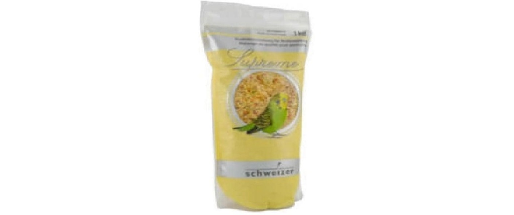 Eric Schweizer Nourriture pour oiseaux d'ornement Mélange de qualité pour perruches, 1 kg